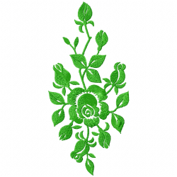 Flowers And Tree Embroidery Design 7 Flowers And Tree Embroidery Design 7